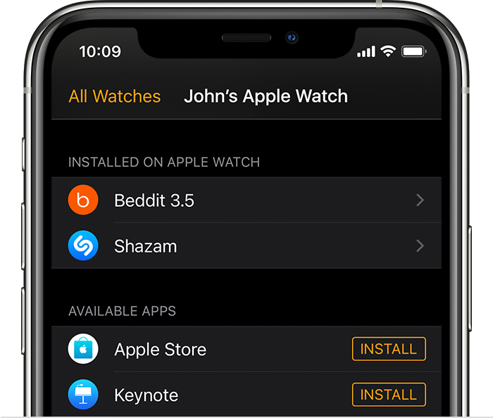 阳新苹果手机维修分享如何在 Apple Watch 上下载应用 